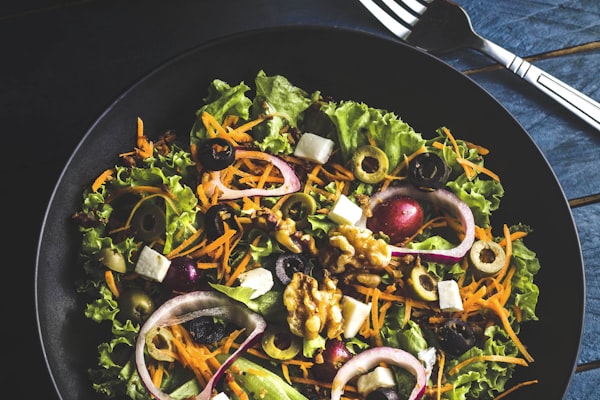 カラフルなヘルシーミール